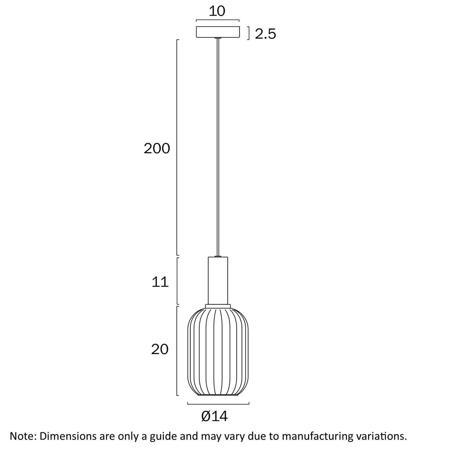 Aosta Pendant Range