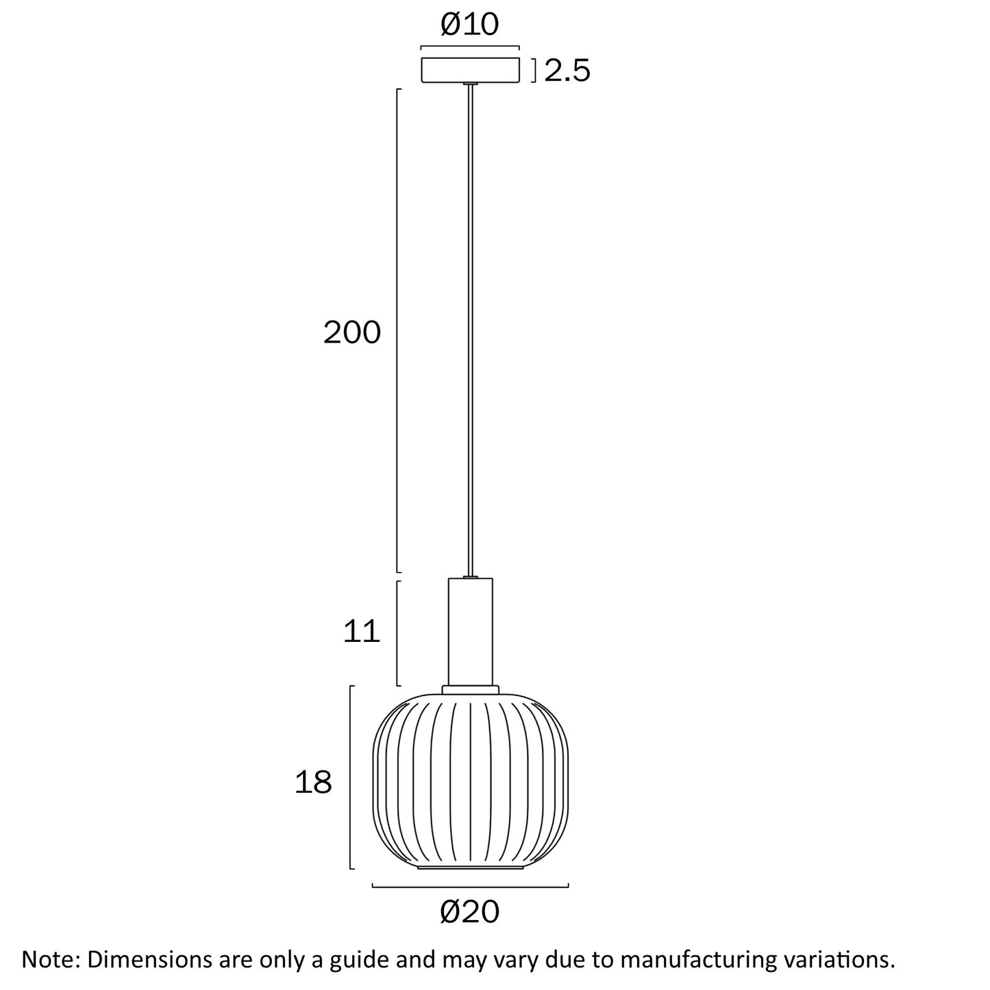Aosta Pendant Range