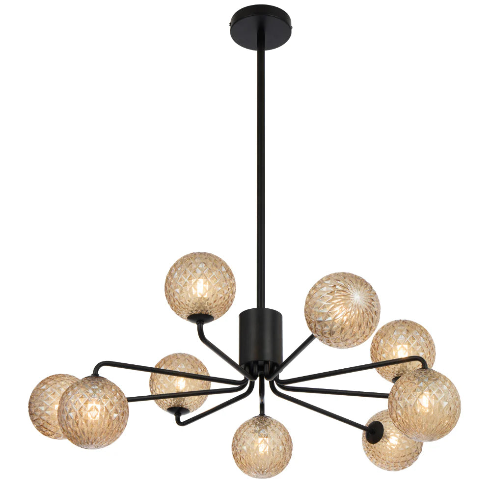 Felton Pendant Range - Black