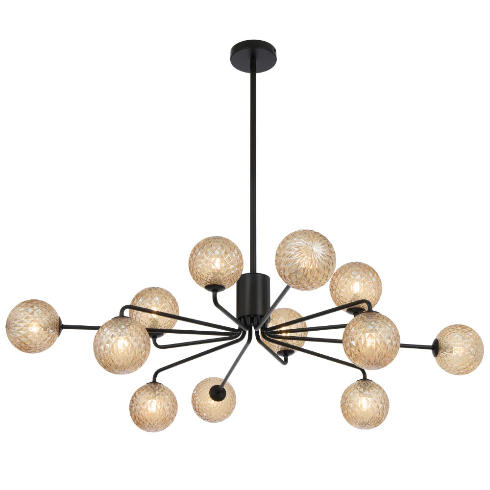Felton Pendant Range - Black