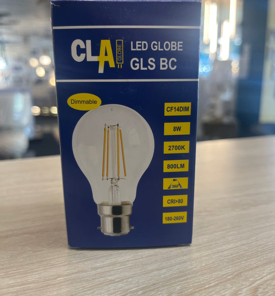 CLA 8w GLS LED