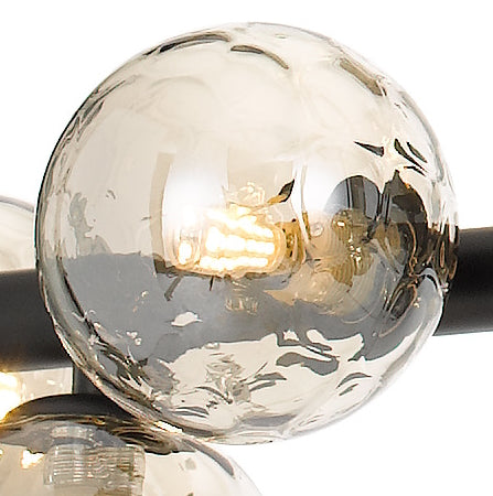 Moran Pendant - Black/Smoke