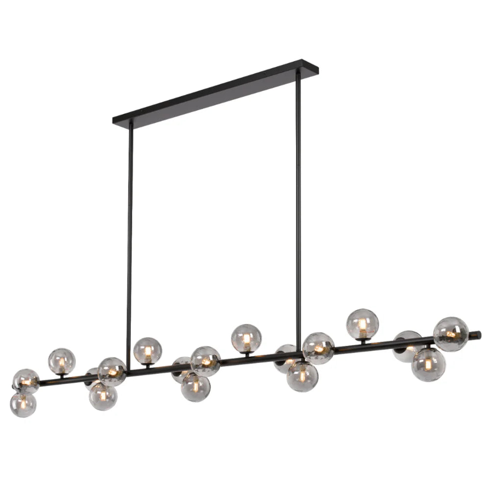 Moran Pendant - Black/Smoke