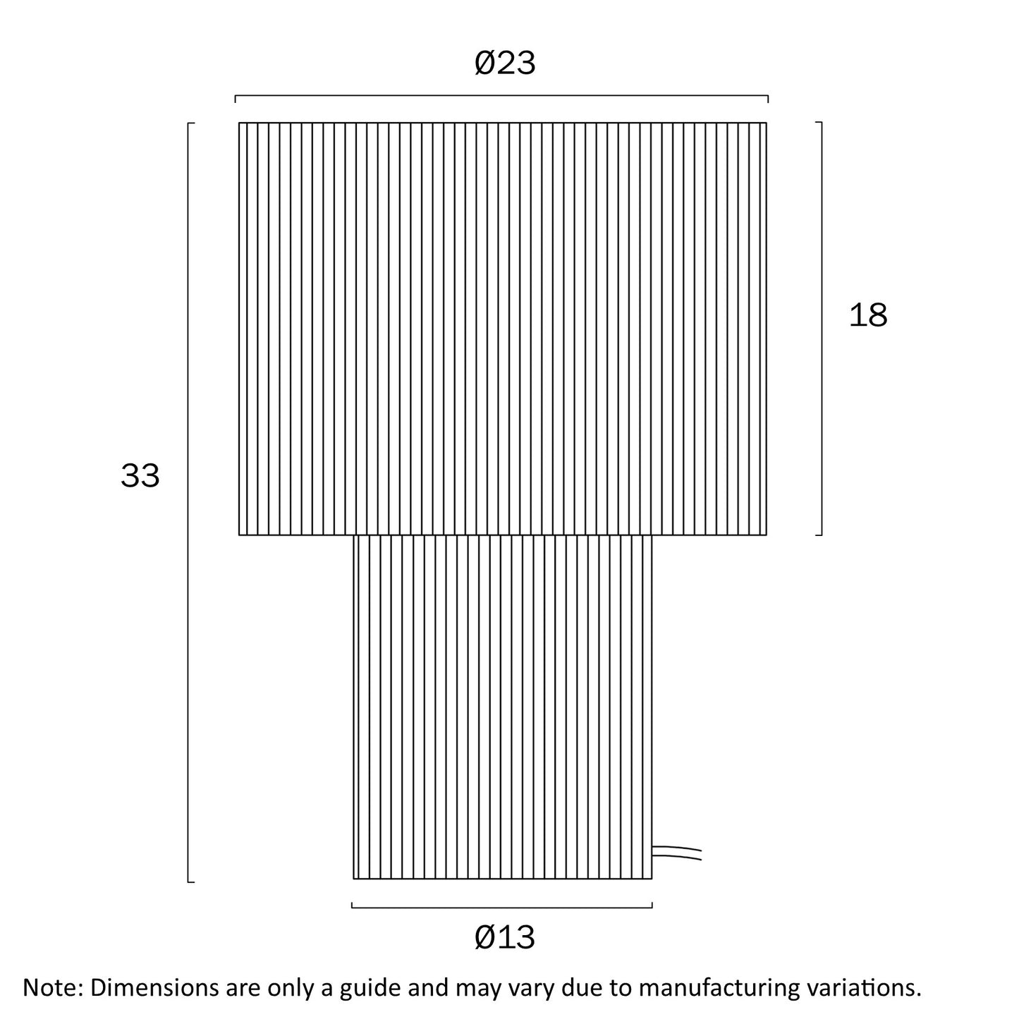 Nativa Table Lamp Range