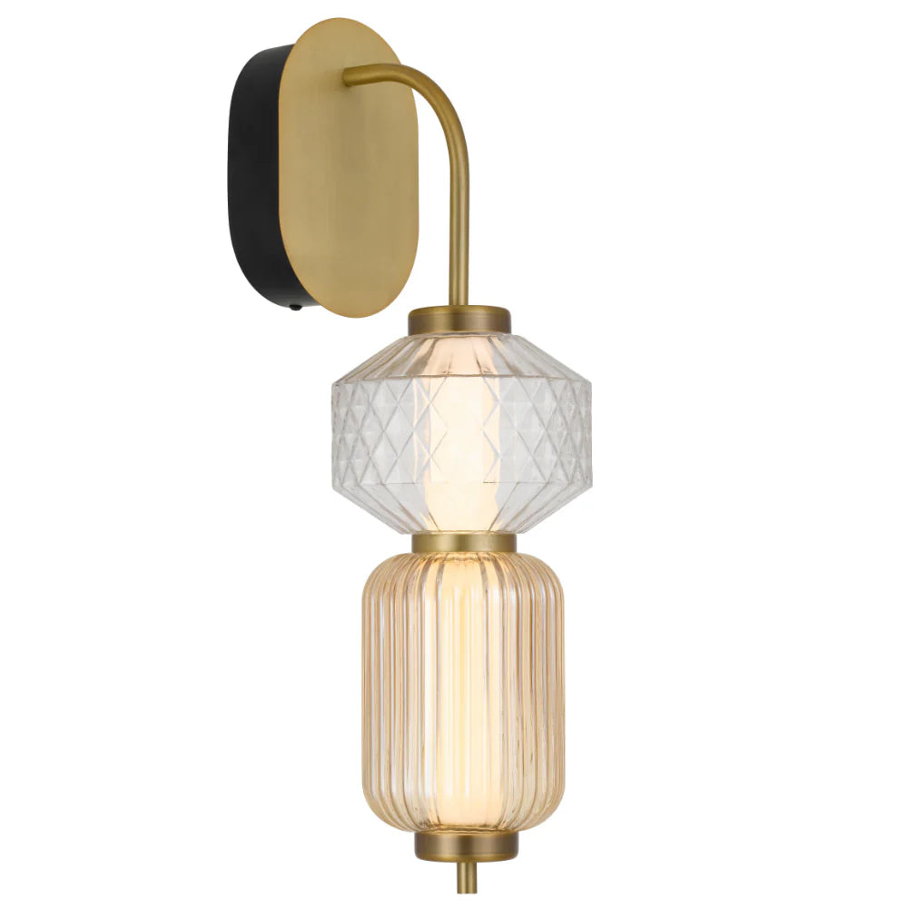 Torso Wall Light Brass
