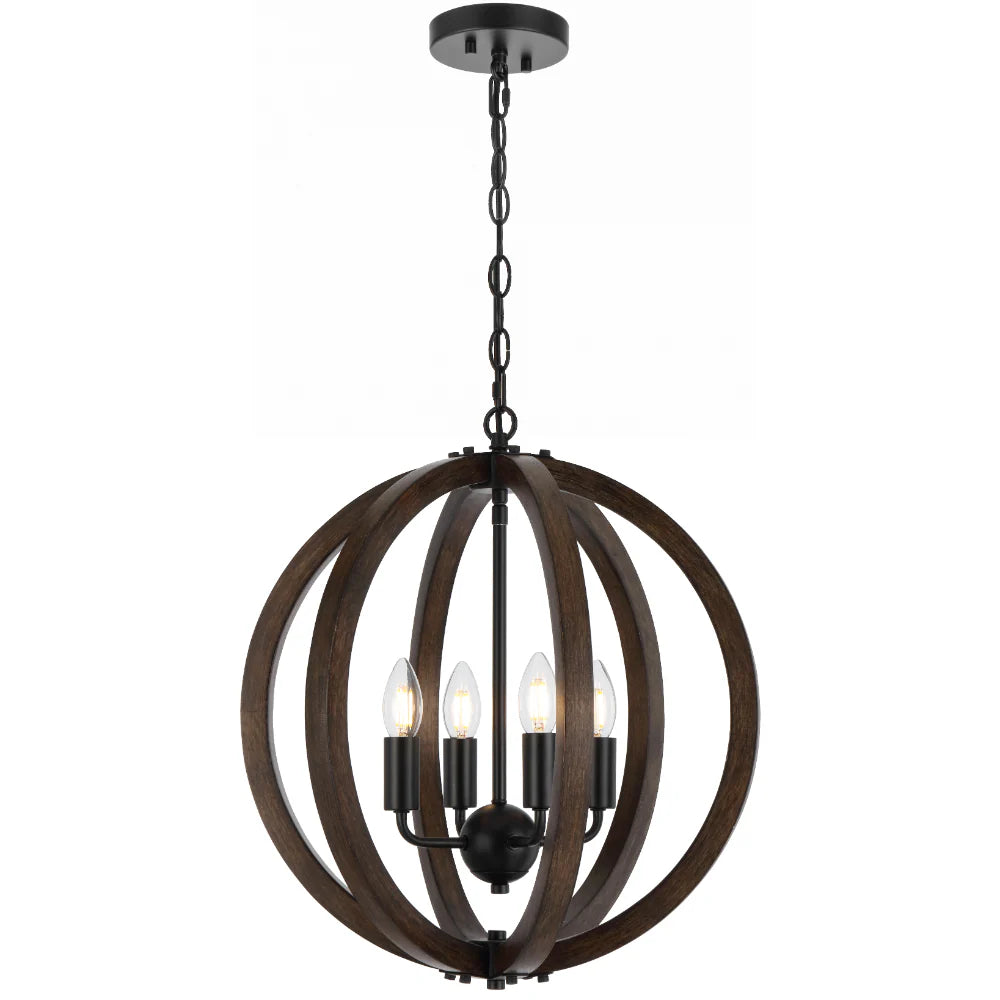 Vestal Pendant Range - Walnut