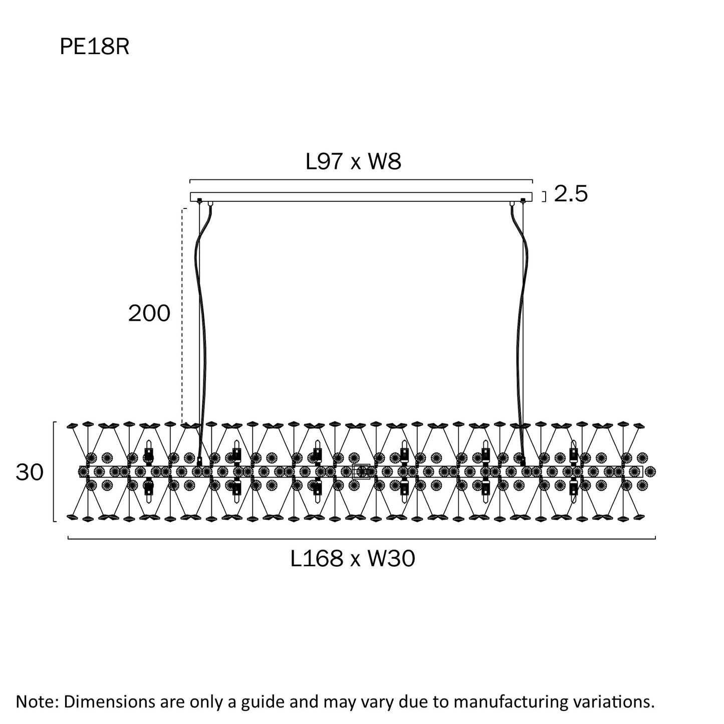 Lerida 18lt Pendants