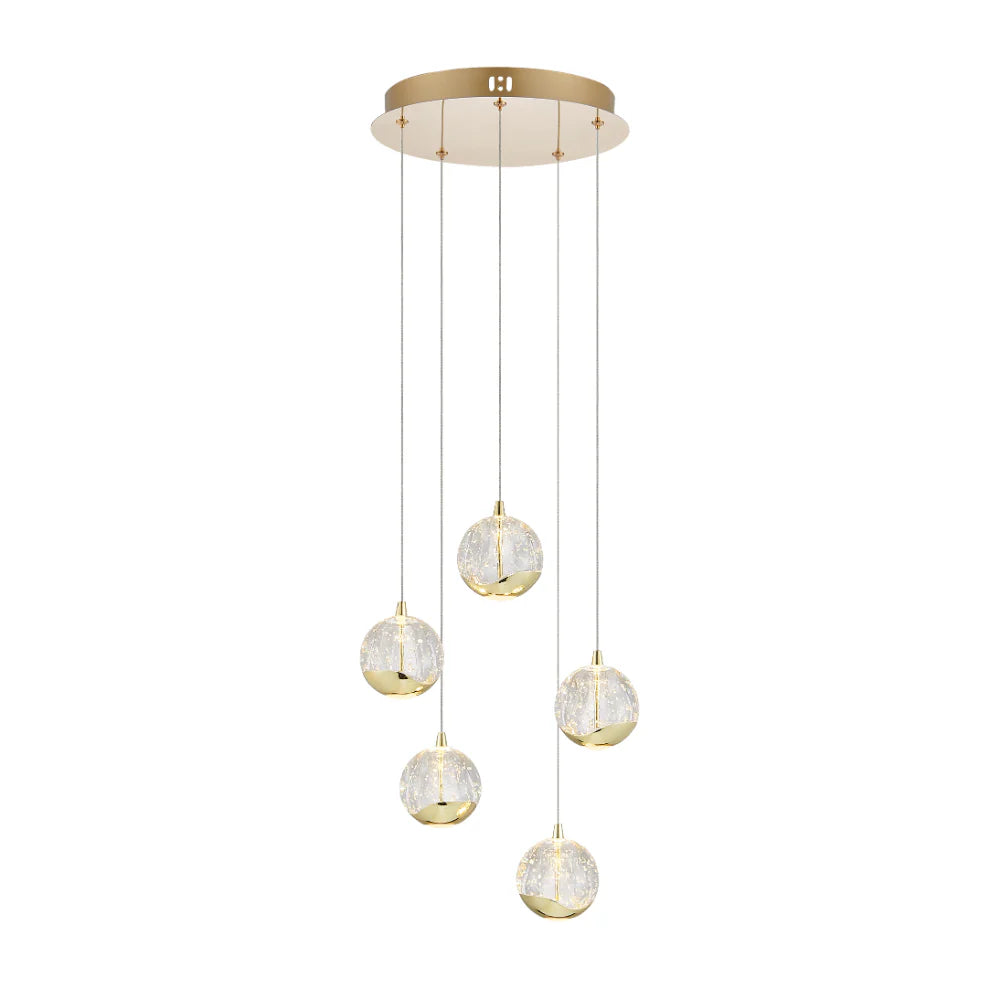 Segovia Pendant Range - Gold