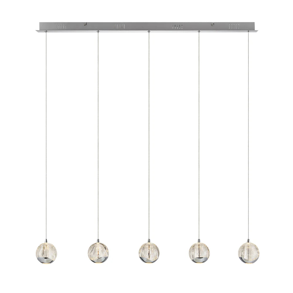 Segovia Pendant Range - Chrome