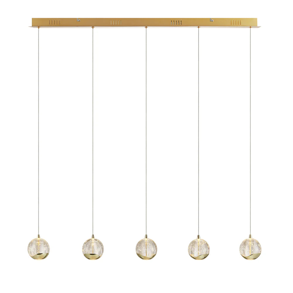 Segovia Pendant Range - Gold