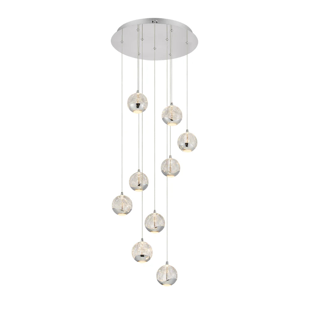 Segovia Pendant Range - Chrome