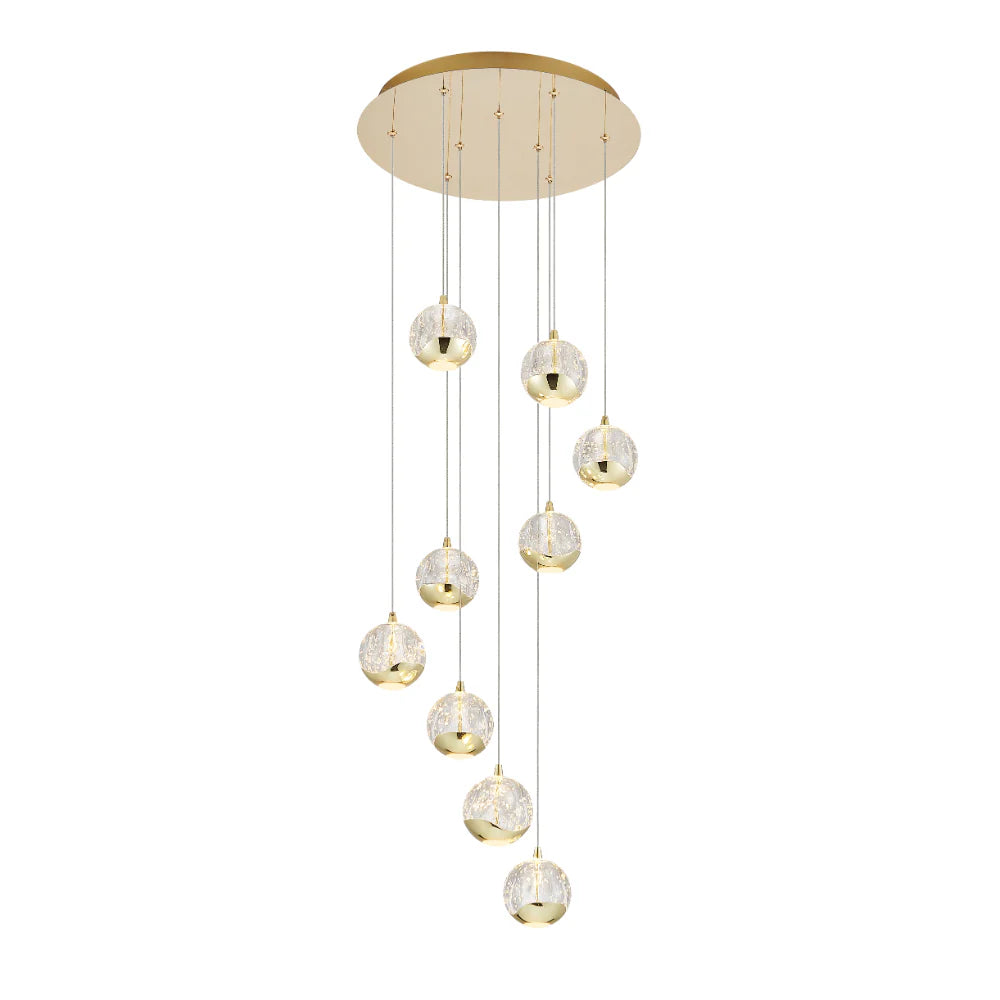 Segovia Pendant Range - Gold